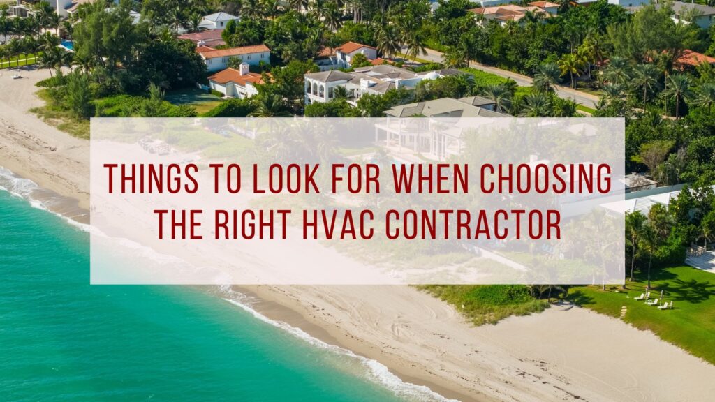 Choosing the Right HVAC Contractor